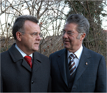 Hans Niessl und Heinz Fischer.
